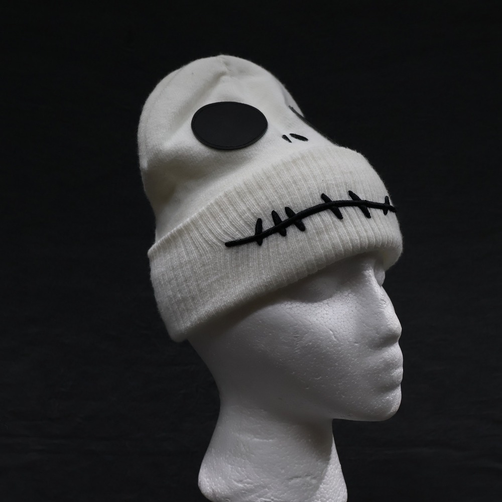 Nightmare Before Christmas Jack Skellington Beanie Hat Winter Knit‎ Cap